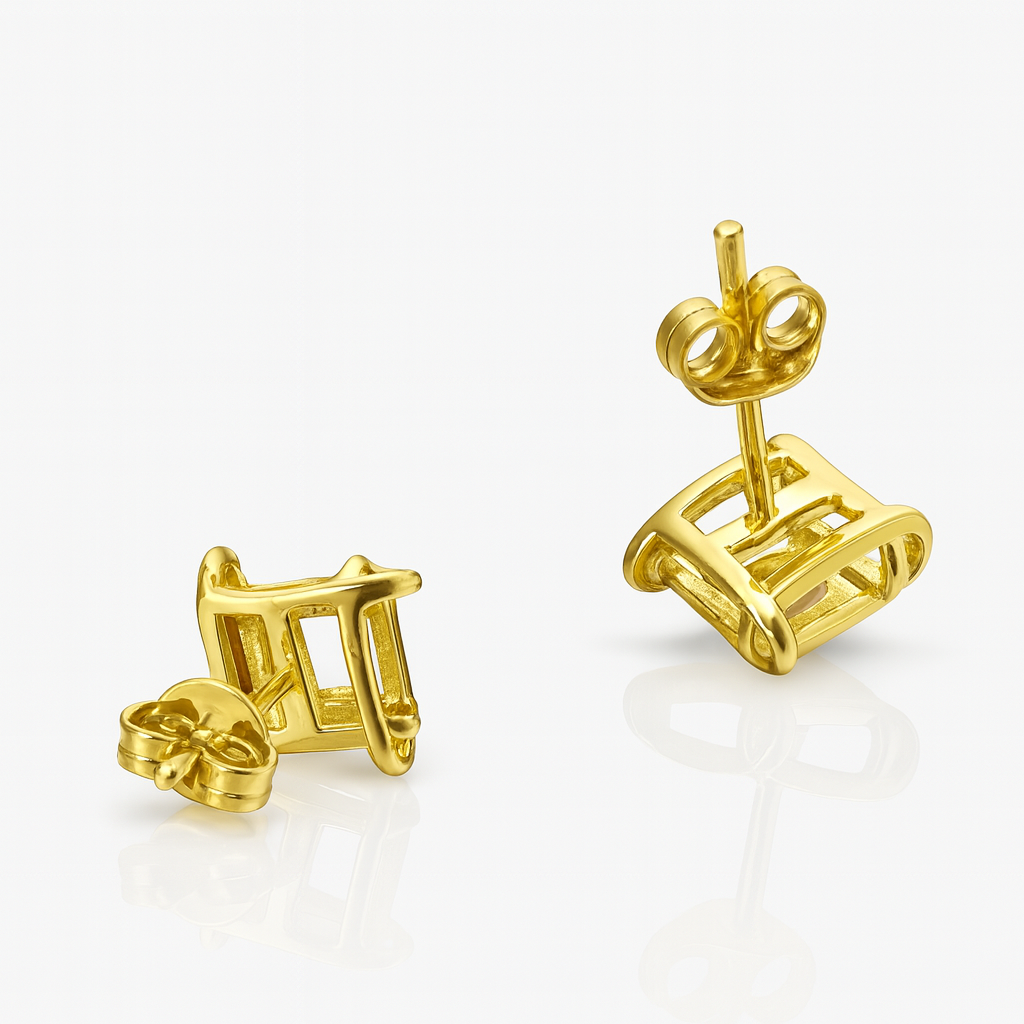 Clou d'oreille Carine Argent massif – Image 2