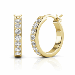 Mini créoles Sandrine argent massif